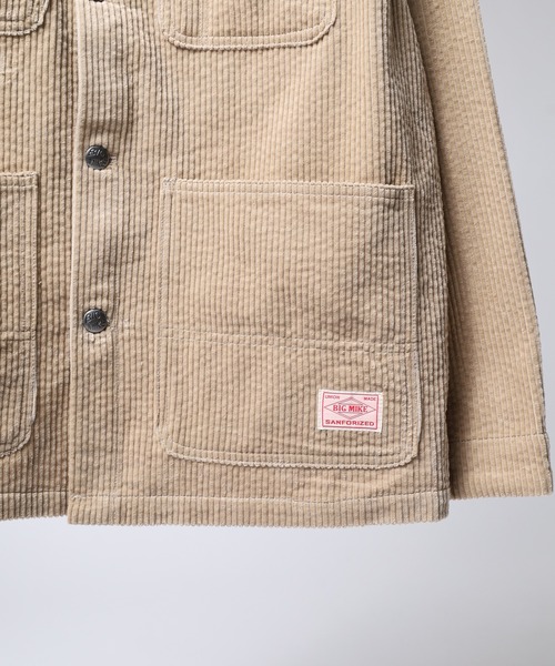 BIG MIKE コーデュロイ カバーオールジャケット セットアップ可能