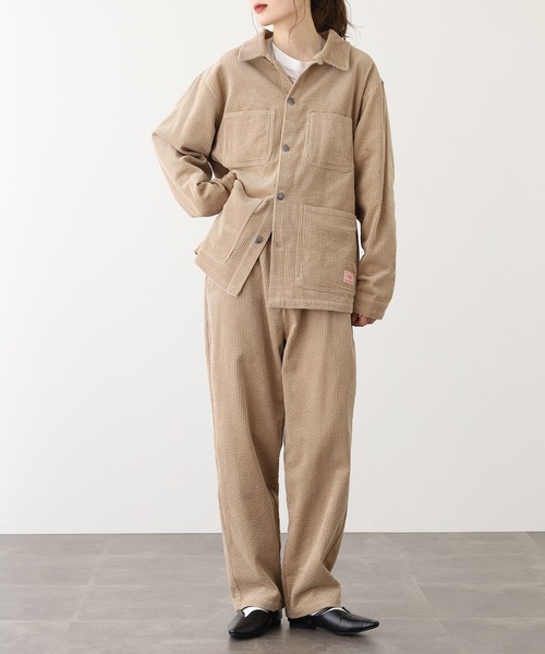 BIG MIKE コーデュロイ カバーオールジャケット セットアップ可能
