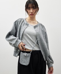 ポーチセットニットカーディガン