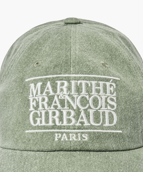 MARITHE + FRANCOIS GIRBAUD（マリテフランソワジルボー）の「CLASSIC LOGO CAP（キャップ・レディース・Black/Beige/グレー/Navy/カーキ/ライトベージュ/ライトブルー・フリー）」の12枚目の写真