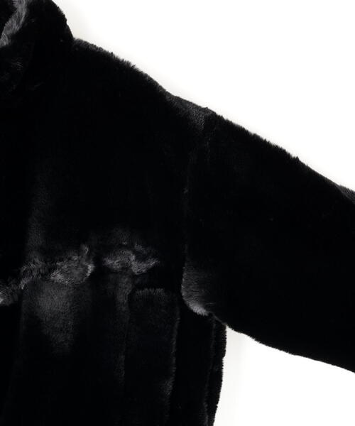 DANKE SCHON(ダンケシェーン)の「DankeSchon/ダンケシェーン/ECO FUR STAND BLOUSON BLACK(その他アウター・メンズ・ブラック・L/M)」の4枚目の写真