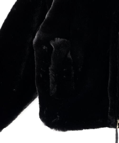 DANKE SCHON(ダンケシェーン)の「DankeSchon/ダンケシェーン/ECO FUR STAND BLOUSON BLACK(その他アウター・メンズ・ブラック・L/M)」の6枚目の写真