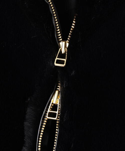 DANKE SCHON(ダンケシェーン)の「DankeSchon/ダンケシェーン/ECO FUR STAND BLOUSON BLACK(その他アウター・メンズ・ブラック・L/M)」の7枚目の写真