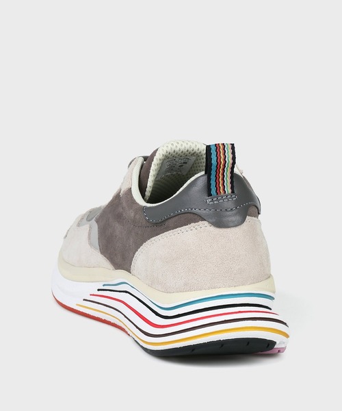 Paul Smith(ポールスミス)の「ミックスアップ スニーカー【250825 KOTO】(スニーカー・メンズ・グレイッシュベージュ/ネイビー・SMALL/MEDIUM/LARGE/X-LARGE/XX-LARGE)」の5枚目の写真