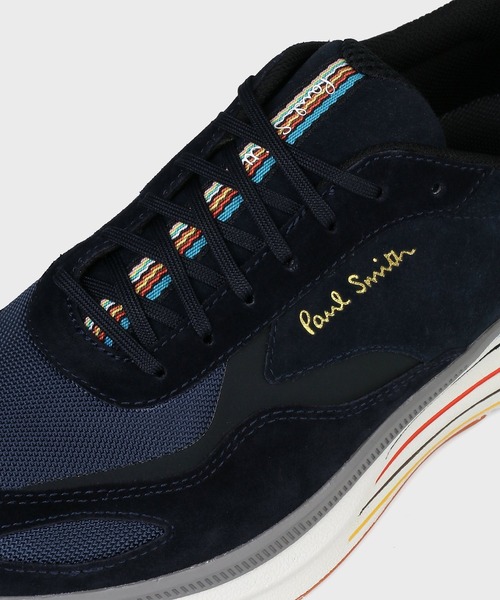 Paul Smith(ポールスミス)の「ミックスアップ スニーカー【250825 KOTO】(スニーカー・メンズ・グレイッシュベージュ/ネイビー・SMALL/MEDIUM/LARGE/X-LARGE/XX-LARGE)」の7枚目の写真