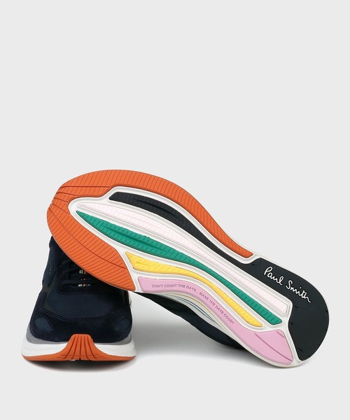 Paul Smith(ポールスミス)の「ミックスアップ スニーカー【250825 KOTO】(スニーカー・メンズ・グレイッシュベージュ/ネイビー・SMALL/MEDIUM/LARGE/X-LARGE/XX-LARGE)」の8枚目の写真