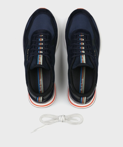 Paul Smith(ポールスミス)の「ミックスアップ スニーカー【250825 KOTO】(スニーカー・メンズ・グレイッシュベージュ/ネイビー・SMALL/MEDIUM/LARGE/X-LARGE/XX-LARGE)」の10枚目の写真