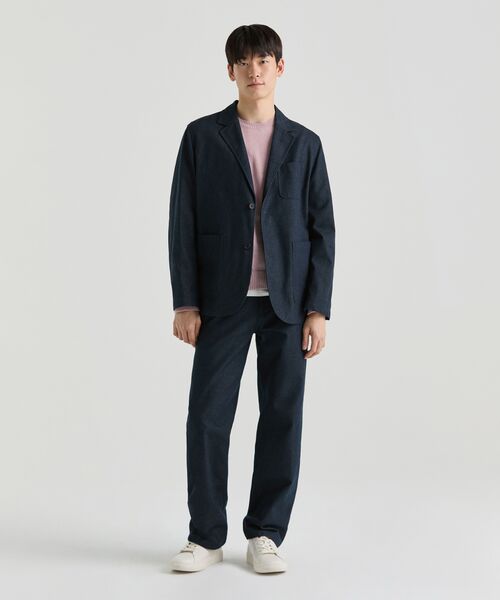MUSINSA STANDARD（ムシンサスタンダード）の「エッセンシャルクルーネックニット [デザートピンク]（ニット/セーター・メンズ・その他・MEDIUM/LARGE/X-LARGE/XX-LARGE）」の9枚目の写真