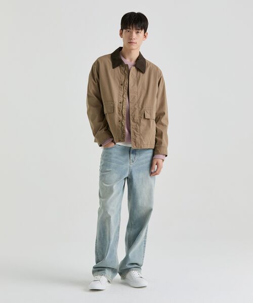 MUSINSA STANDARD（ムシンサスタンダード）の「エッセンシャルクルーネックニット [デザートピンク]（ニット/セーター・メンズ・その他・MEDIUM/LARGE/X-LARGE/XX-LARGE）」の14枚目の写真