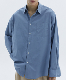 TRIP LE SENS（トリップ ル センス）の「ライクコットンシャツ_ブルーグレー（シャツ/ブラウス）」