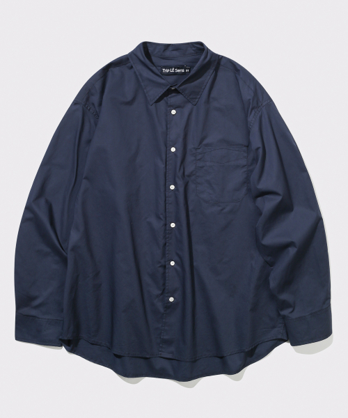 TRIP LE SENS(トリップ ル センス)の「ライクコットンシャツ_ブルーグレー(シャツ/ブラウス・レディース・その他・SMALL/MEDIUM/LARGE)」の3枚目の写真