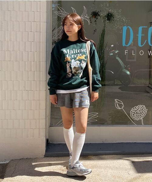 WaiKei（ワイケイ）の「マルチーズクルーマンツーマンライトピンク（スウェット・レディース・その他・2/1）」の12枚目の写真