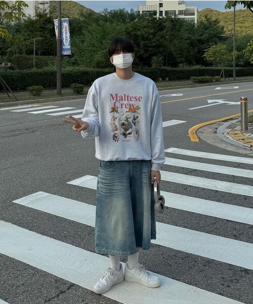 WaiKei（ワイケイ）の「マルチーズクルーマンツーマンライトピンク（スウェット・レディース・その他・2/1）」の18枚目の写真