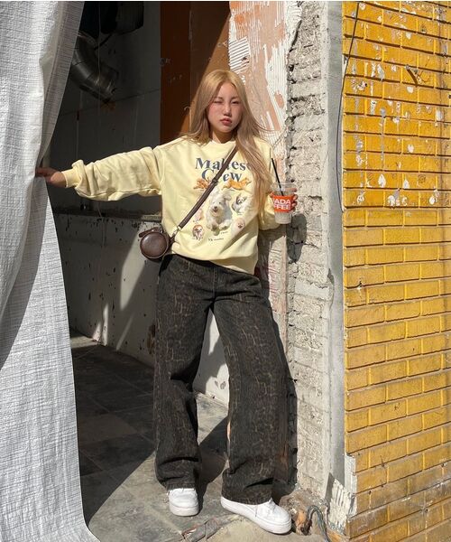 WaiKei（ワイケイ）の「マルチーズクルーマンツーマンライトピンク（スウェット・レディース・その他・2/1）」の21枚目の写真