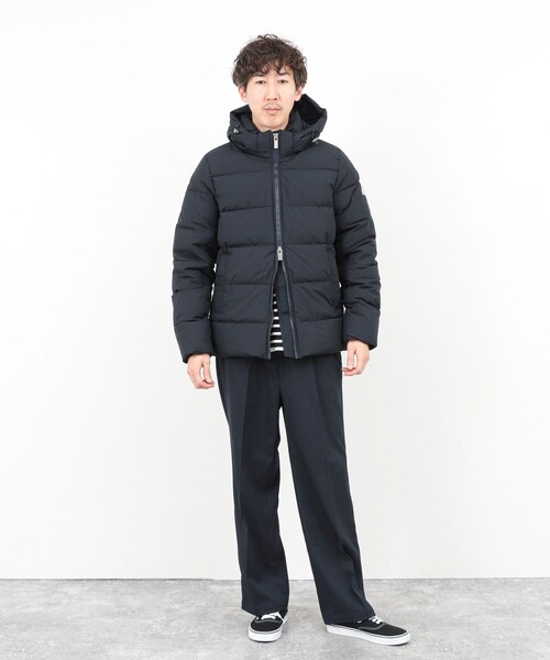 Pyrenex（ピレネックス）の「【PYRENEX/ピレネックス】SPOUTNIC MINI RIPSTOP JKT 25AW（ダウンジャケット/コート・メンズ・ブラック/ダークネイビー・M/L/XL）」の8枚目の写真