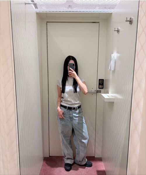 Rest&Recreation(レストアンドレクリエーション)の「ROLL-UP WIDE JEANS - LIGHT BLUE(デニムパンツ・メンズ・その他・LARGE/MEDIUM/SMALL)」の7枚目の写真