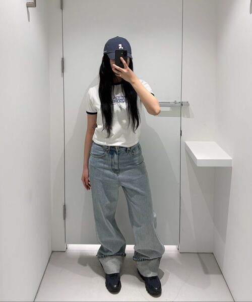Rest&Recreation(レストアンドレクリエーション)の「ROLL-UP WIDE JEANS - LIGHT BLUE(デニムパンツ・メンズ・その他・LARGE/MEDIUM/SMALL)」の15枚目の写真