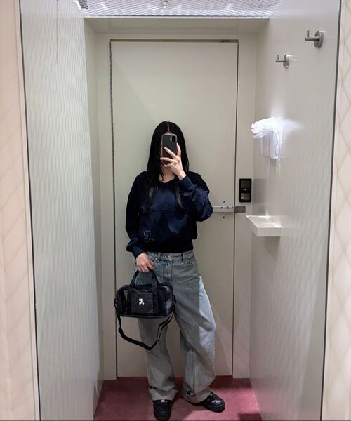 Rest&Recreation(レストアンドレクリエーション)の「ROLL-UP WIDE JEANS - LIGHT BLUE(デニムパンツ・メンズ・その他・LARGE/MEDIUM/SMALL)」の14枚目の写真