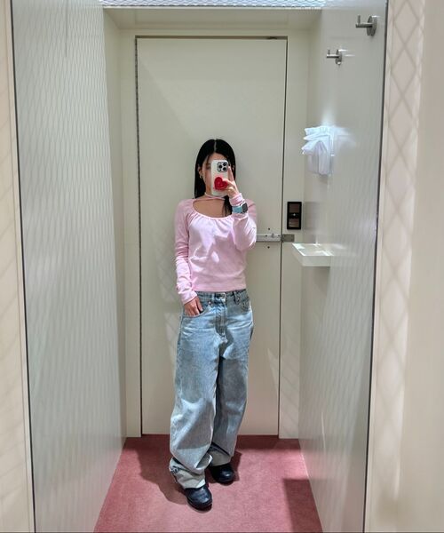 Rest&Recreation(レストアンドレクリエーション)の「ROLL-UP WIDE JEANS - LIGHT BLUE(デニムパンツ・メンズ・その他・LARGE/MEDIUM/SMALL)」の13枚目の写真
