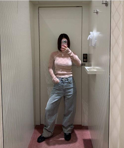 Rest&Recreation(レストアンドレクリエーション)の「ROLL-UP WIDE JEANS - LIGHT BLUE(デニムパンツ・メンズ・その他・LARGE/MEDIUM/SMALL)」の17枚目の写真