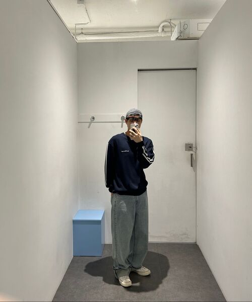 Rest&Recreation(レストアンドレクリエーション)の「ROLL-UP WIDE JEANS - LIGHT BLUE(デニムパンツ・メンズ・その他・LARGE/MEDIUM/SMALL)」の22枚目の写真