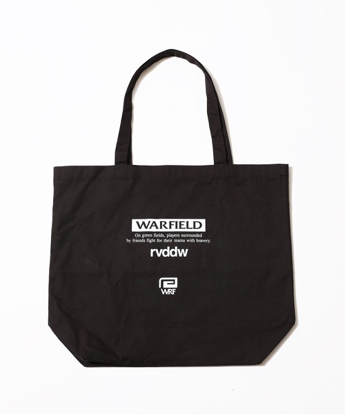 reversal/リバーサル＞Warfield CANVAS TOTE(LARGE)（トートバッグ 