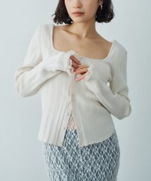CODE A | ◆lace frill cardigan(カーディガン/ボレロ)