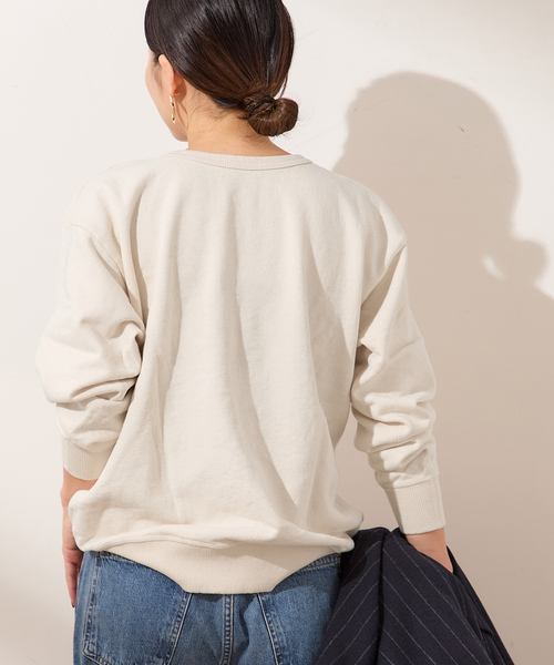 journal standard L'essage(ジャーナルスタンダードレサージュ)の「《追加2》【MIXTA/ミクスタ】CALIFORNIA TABBY CAT CREW SWEATSHI:スウェット(スウェット・レディース・ライトグレー/ブラック・MEDIUM)」の20枚目の写真