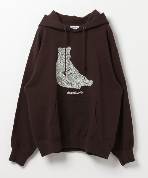 AMERICAN RAG CIE(アメリカンラグシー)の「【AMERICAN RAG CIE×BANANA YAMAMOTO】BEARスウェットフーディー(ユニセックス)(パーカー・メンズ・ライトグレー/ブラウン・LARGE/MEDIUM)」の22枚目の写真