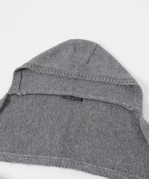 KBF（ケイビーエフ）の「フードマフラー（マフラー・レディース・アイボリー/グレー・ONE）」の18枚目の写真