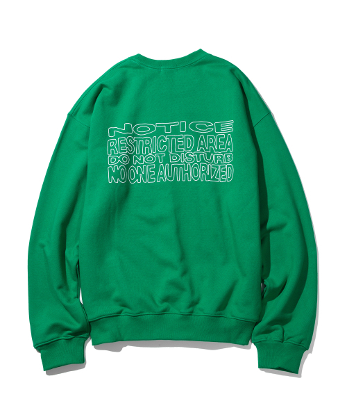 MASSNOUN(マスノウン)の「リスティクティッドエリアヘビーオーバーサイズマンツーマンTシャツMSHCR002-GR(スウェット・レディース・その他・MEDIUM/LARGE/X-LARGE/SMALL)」の1枚目の写真