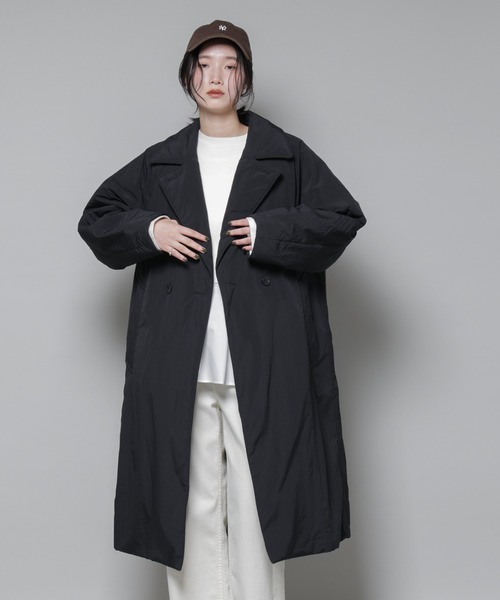 ETHERMALOFT(R)AEROGEL 中綿リバーシブルコート（チェスターコート