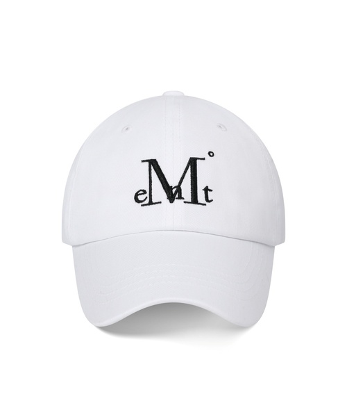 MUCENT（ムセント）の「シグネチャーボールキャップ (14カラー)（キャップ・レディース・カーキ系/ブルー系/チャコール/ネイビー/バーガンディー/グレー系1/ホワイト/グリーン/ブラウン/ブラック/カーキ/ライトブルー/クリーム/グレー系・FREE）」の2枚目の写真