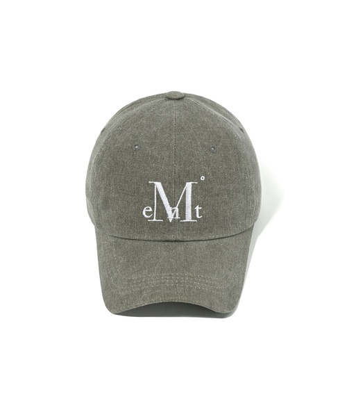 MUCENT（ムセント）の「シグネチャーボールキャップ (14カラー)（キャップ・レディース・カーキ系/ブルー系/チャコール/ネイビー/バーガンディー/グレー系1/ホワイト/グリーン/ブラウン/ブラック/カーキ/ライトブルー/クリーム/グレー系・FREE）」の9枚目の写真