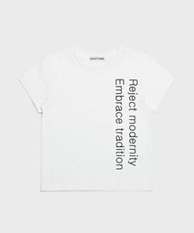 SPトレードクロップ半袖Tシャツホワイト