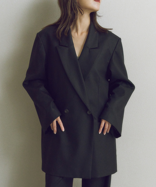 【R’IAM】シャークスキン ジャケット plage（プラージュ）の「【R'IAM】シャークスキンジャケット