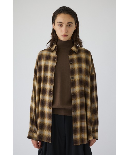 Check pattern SH チェックパターンシャツ RIM.ARK（リムアーク）の「Check pattern SH チェックパターンシャツ