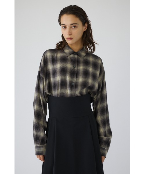 Check pattern SH チェックパターンシャツ RIM.ARK（リムアーク）の「Check pattern SH チェックパターンシャツ