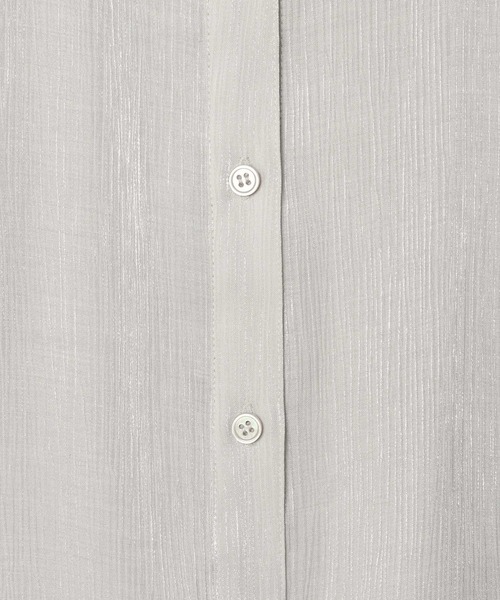 PAGEBOY(ページボーイ)の「ナロータイヨウリュウブラウス(シャツ/ブラウス・レディース・オフホワイト/ブラック/グレイッシュベージュ・FREE)」の5枚目の写真