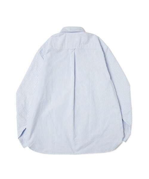PRODESHIRT（プロデシャツ）の「[リラックス]D-950オックスフォードストライプシャツ(ブルー)（シャツ/ブラウス・メンズ・その他・MEDIUM/LARGE/X-LARGE/XX-LARGE）」の2枚目の写真