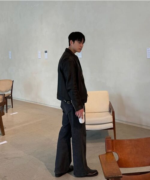 DECET(デケト)の「Loose Flared Jeans DCPT066Blue(デニムパンツ・メンズ・その他・26/28/30/32/34)」の20枚目の写真