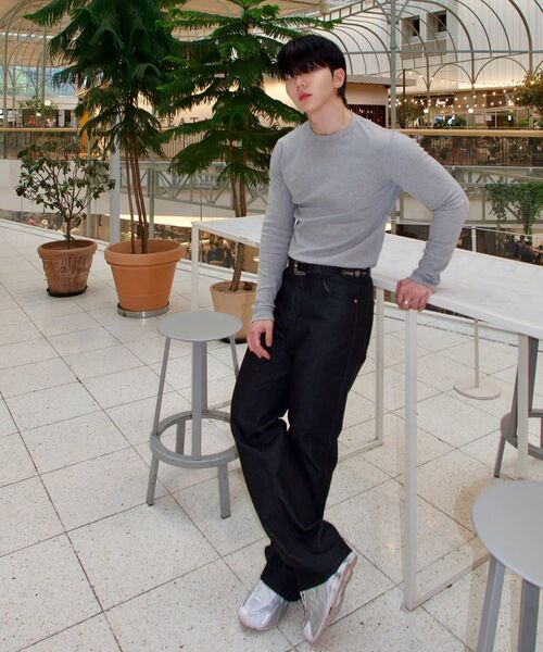 DECET(デケト)の「Loose Flared Jeans DCPT066Blue(デニムパンツ・メンズ・その他・26/28/30/32/34)」の13枚目の写真