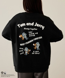 Mac-House（マックハウス）の「TOM&JERRY Fish 総刺繍トレーナー（スウェット）」