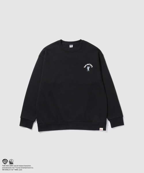 セール】TOM&JERRY Fish 総刺繍トレーナー（スウェット）｜TOM&JERRY