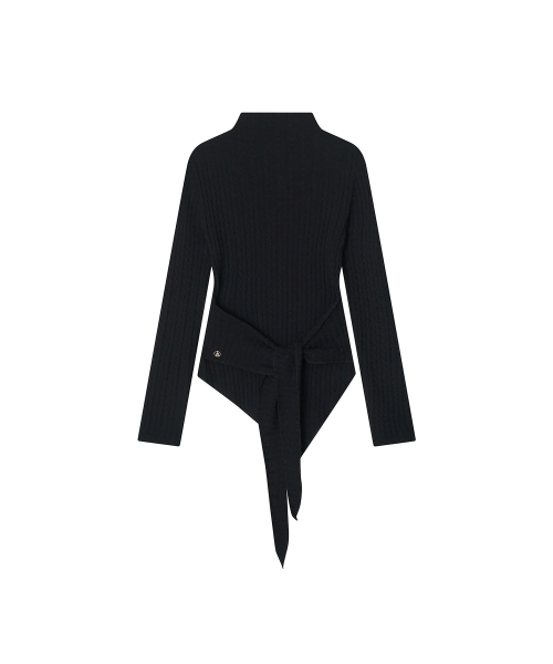 MAYVERU（メイバーユー）の「Arro Lounge Knit _ Black（ニット/セーター・レディース・その他・FREE）」の4枚目の写真