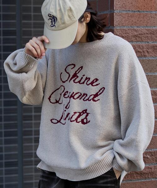 WEGO(ウィゴー)の「WEGO/ベロアモールグラフィックプルオーバー(ニット/セーター・メンズ・スミクロ/グレー/ブルー/ネイビー/ホワイト/ワイン・LARGE/MEDIUM)」の15枚目の写真