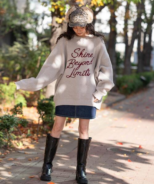 WEGO(ウィゴー)の「WEGO/ベロアモールグラフィックプルオーバー(ニット/セーター・メンズ・スミクロ/グレー/ブルー/ネイビー/ホワイト/ワイン・LARGE/MEDIUM)」の19枚目の写真