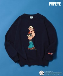 niko and... | 【POPEYE(TM)】CHARACTER PRINT SWEATSHIRT(スウェット)