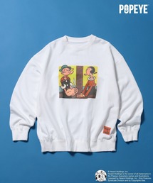niko and... | 【POPEYE(TM)】CHARACTER PRINT SWEATSHIRT(スウェット)