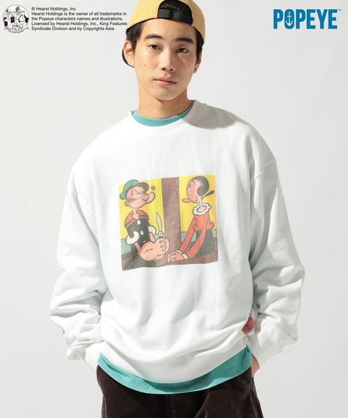 niko and（ニコアンド）の「【POPEYE(TM)】CHARACTER PRINT